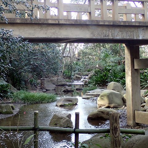 名主の滝の清流