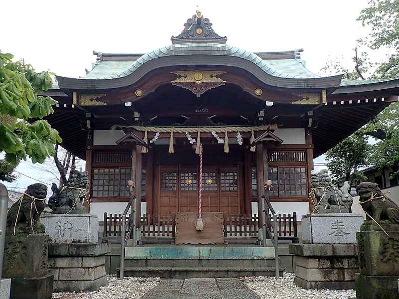 柏木神社社殿