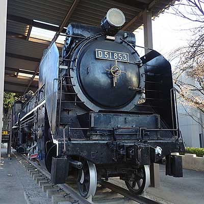 飛鳥山公園SL保存
