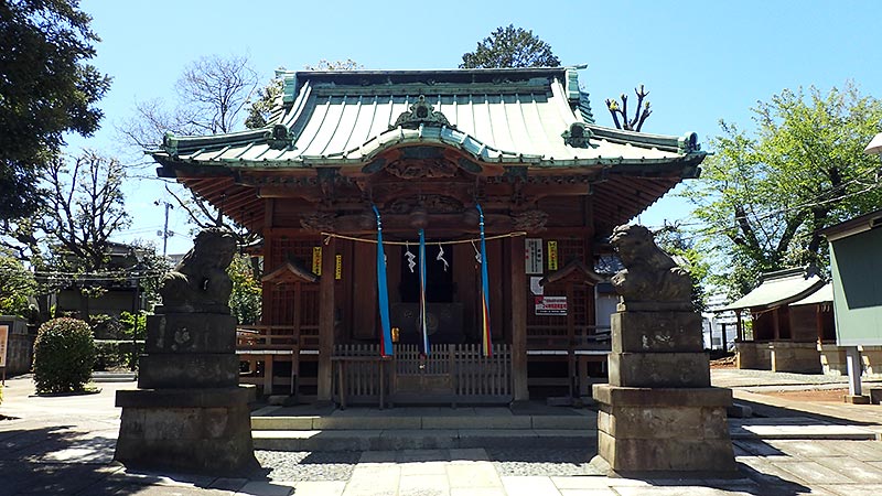 袋諏訪神社社殿