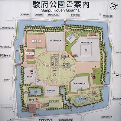 駿府公園マップ